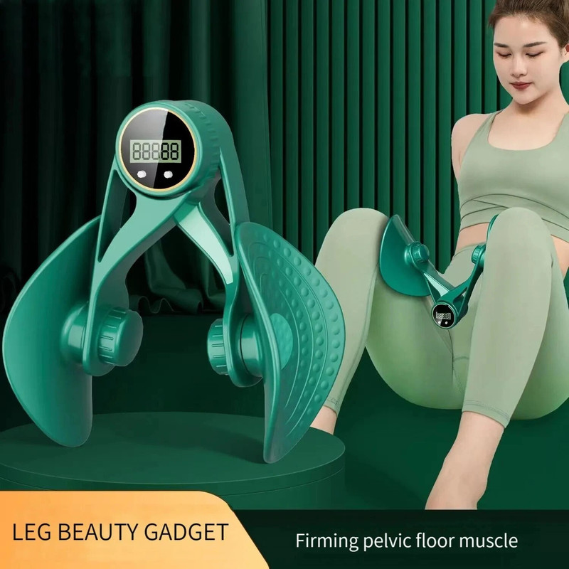 Multifunctional Leg Beauty Device Postpartum Repair Pelvic Floor Muscle Trainer Countable Trainer L 0