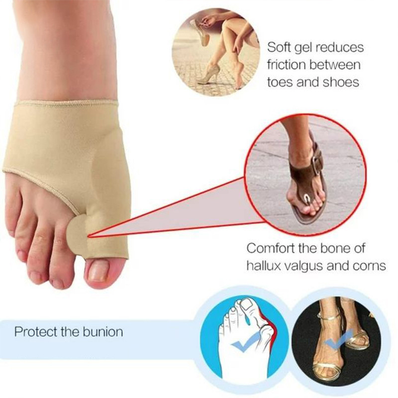 Bunion Corrector, Toes Separator Protector, Big Toe Straightener, Regulator Sock, Bunion Sleeve Foot Care Tool
