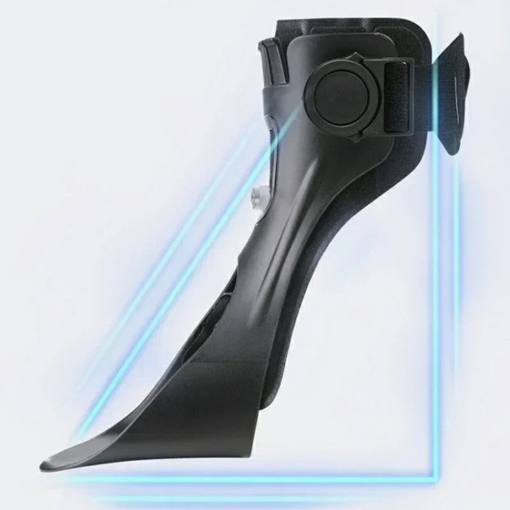 Adjustable Drop Foot Brace Ankle Support With Buckle Comfort Aid For Stroke Hemiplegia Walking Fits