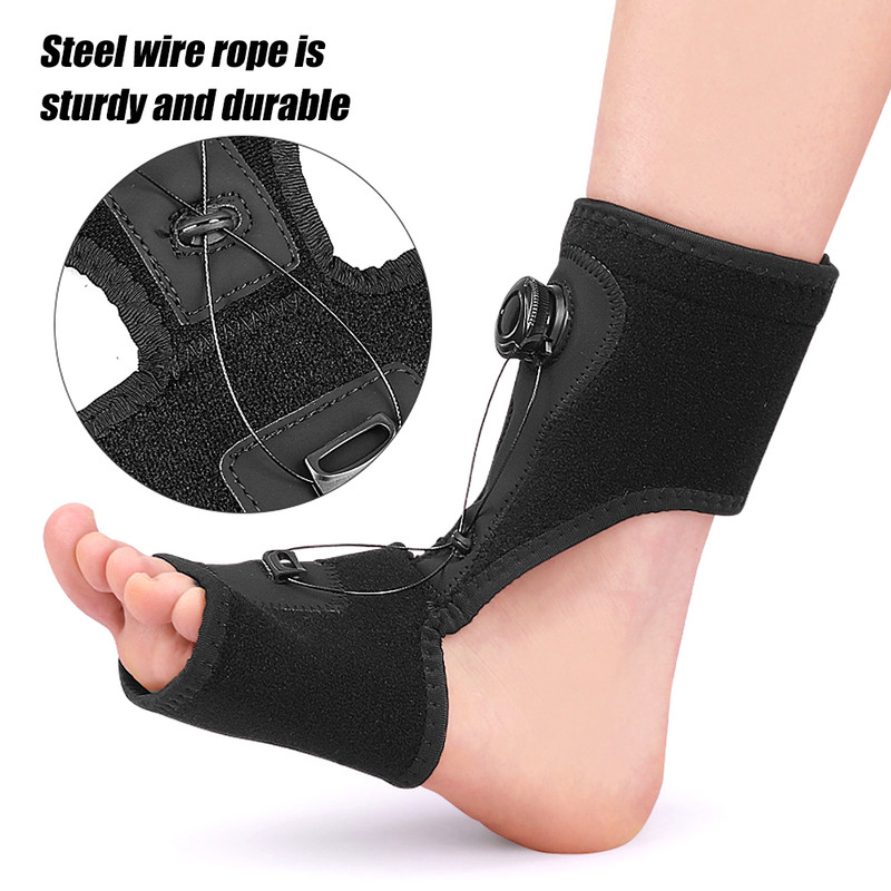 Compression Ankle Brace Adjustable Ankle Support Protector For Basketball Running Nylon Knitted Gym 1