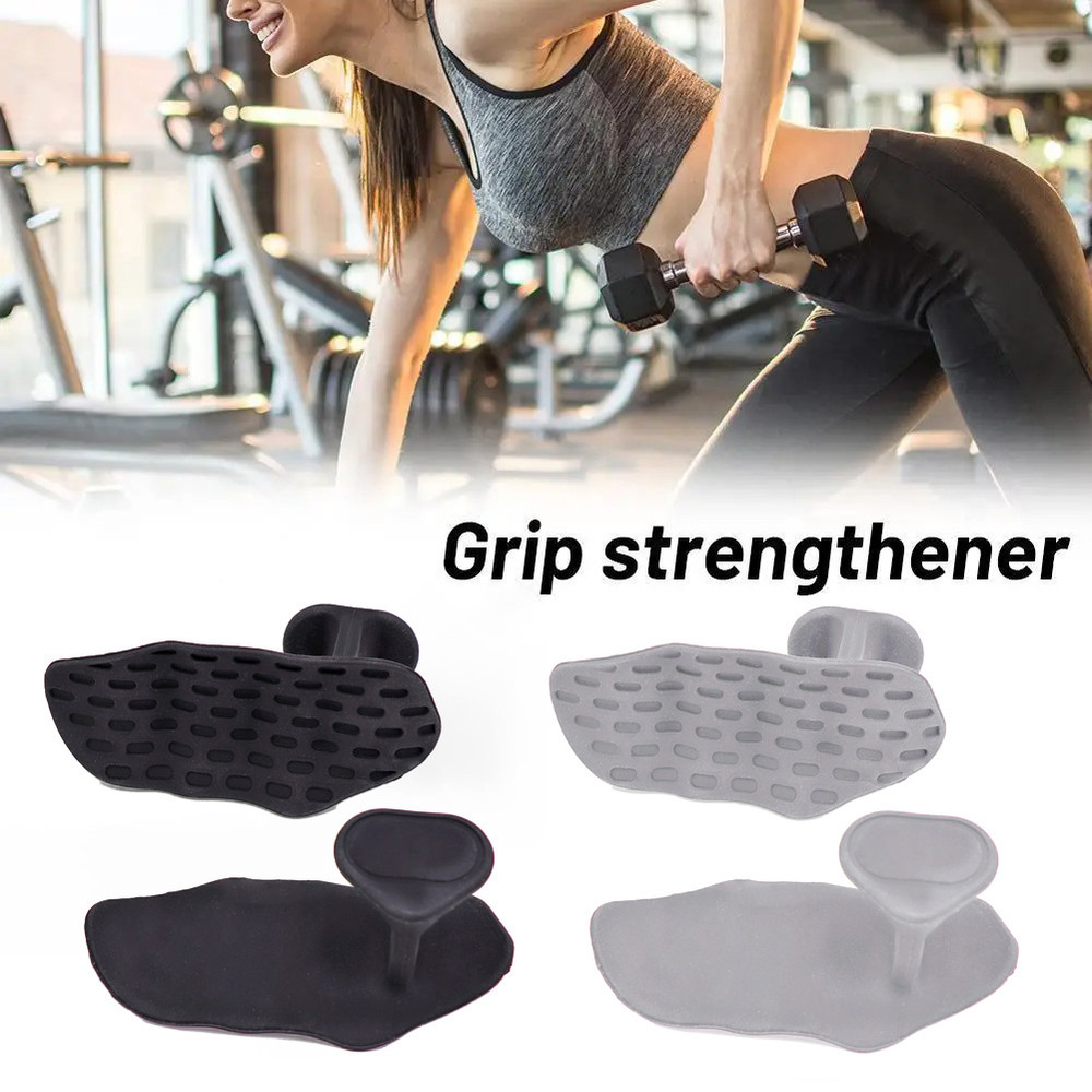 Fingerless Weight Lifting Gloves For Bodybuilding Lightweight Grip Strengthener Gym Honeycomb Grips 4