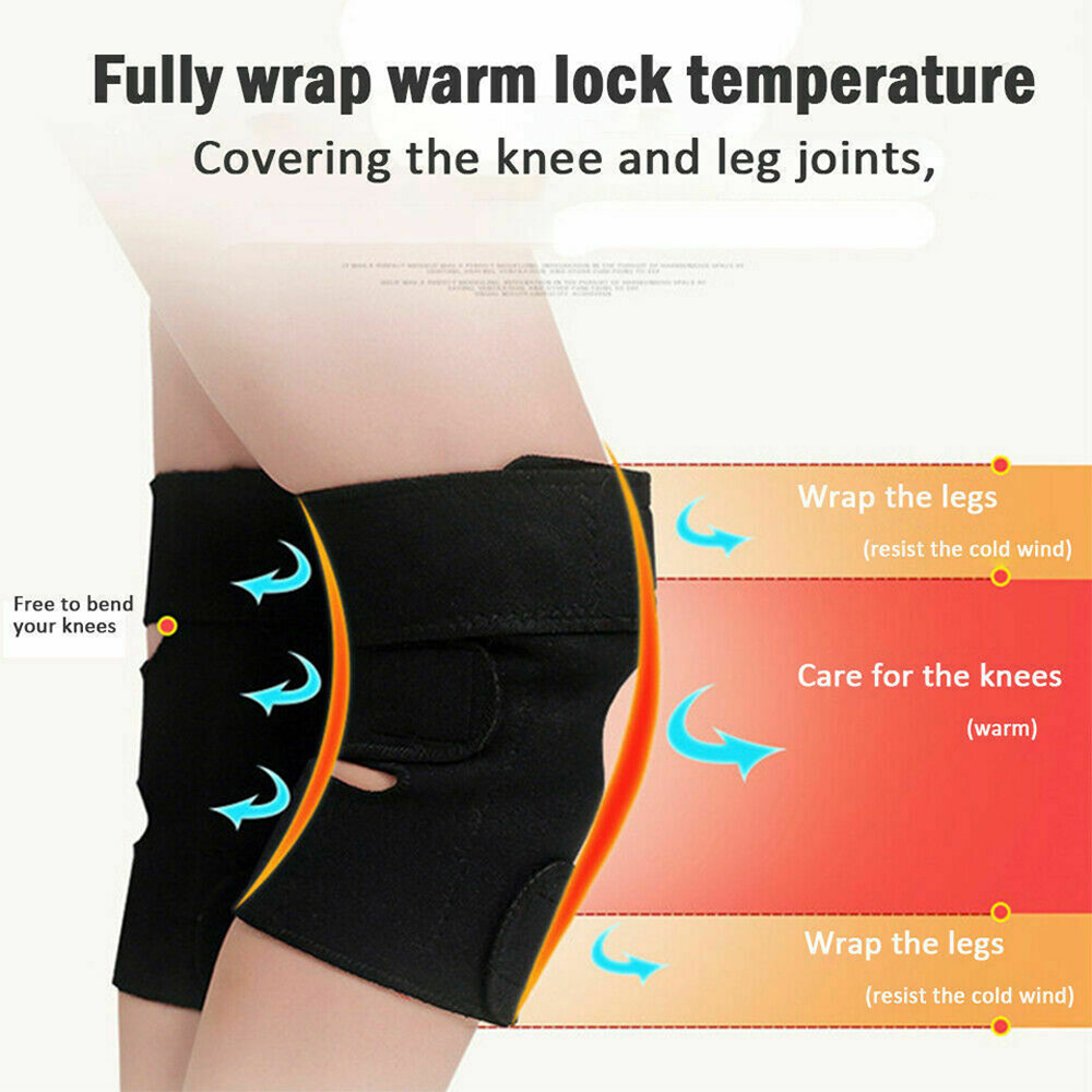 Magnetic Therapy Kneepad Tourmaline Self Heating Knee Pads Arthritis Knee Patella Support Pain Reli 1