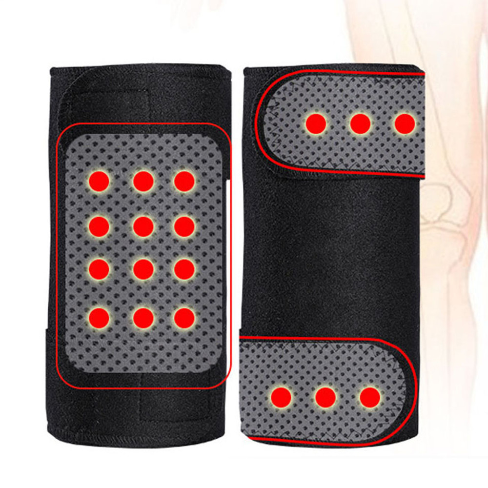 Magnetic Therapy Kneepad Tourmaline Self Heating Knee Pads Arthritis Knee Patella Support Pain Reli 3