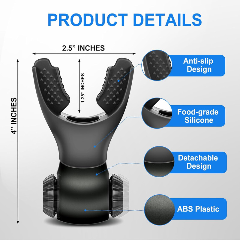 Respiratory Silicone Breathing Trainer, Lung Respirator, Fitness Equipment, High Altitude Training, Outdoor Expiratory