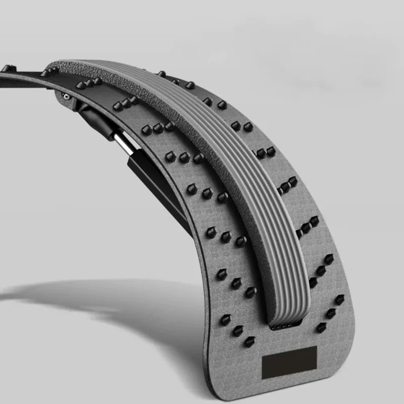 Lumbar Cervical Spine Support Massager Back Stretcher MultiLevel Adjustable Waist And Neck Fitness 2