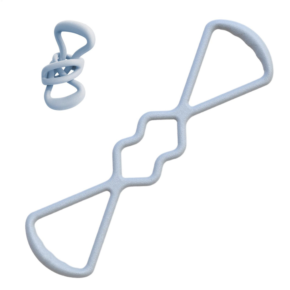 Back Shaping Elastic Band Resistance Bands 8Shaped Stretcher Open Shoulder Stretching Band For Fitn 2