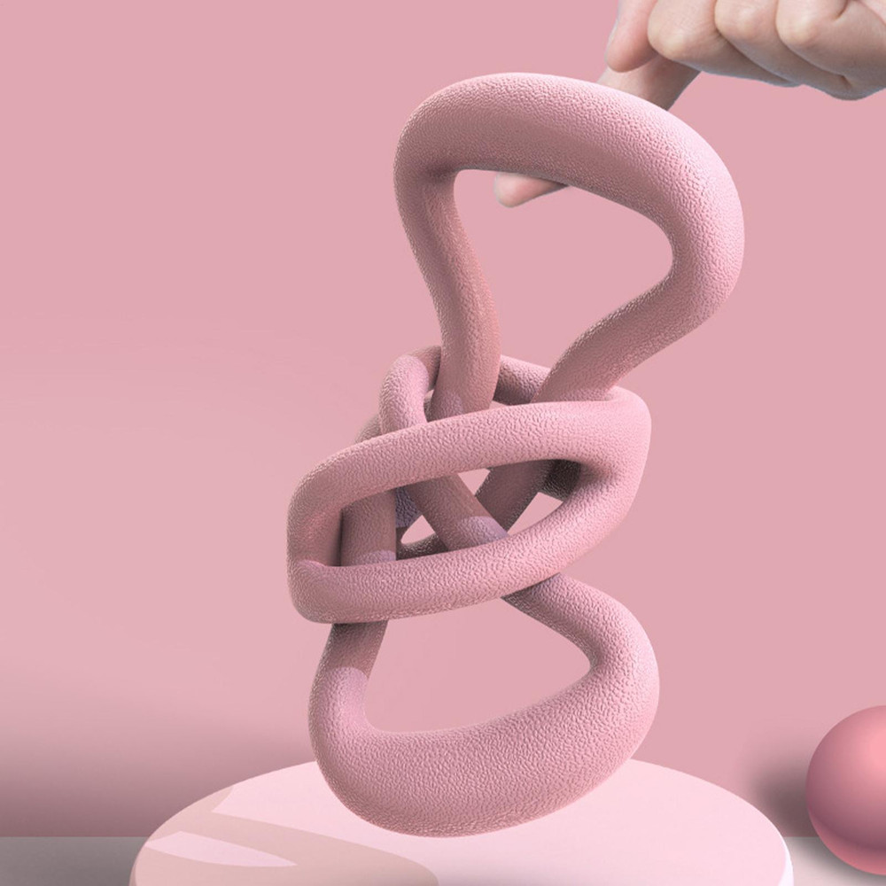 Back Shaping Elastic Band Resistance Bands 8Shaped Stretcher Open Shoulder Stretching Band For Fitn 3