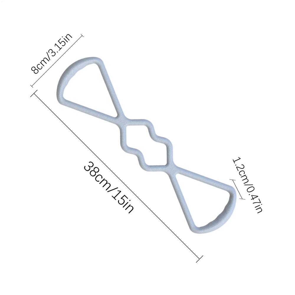 Back Shaping Elastic Band Resistance Bands 8Shaped Stretcher Open Shoulder Stretching Band For Fitn 7