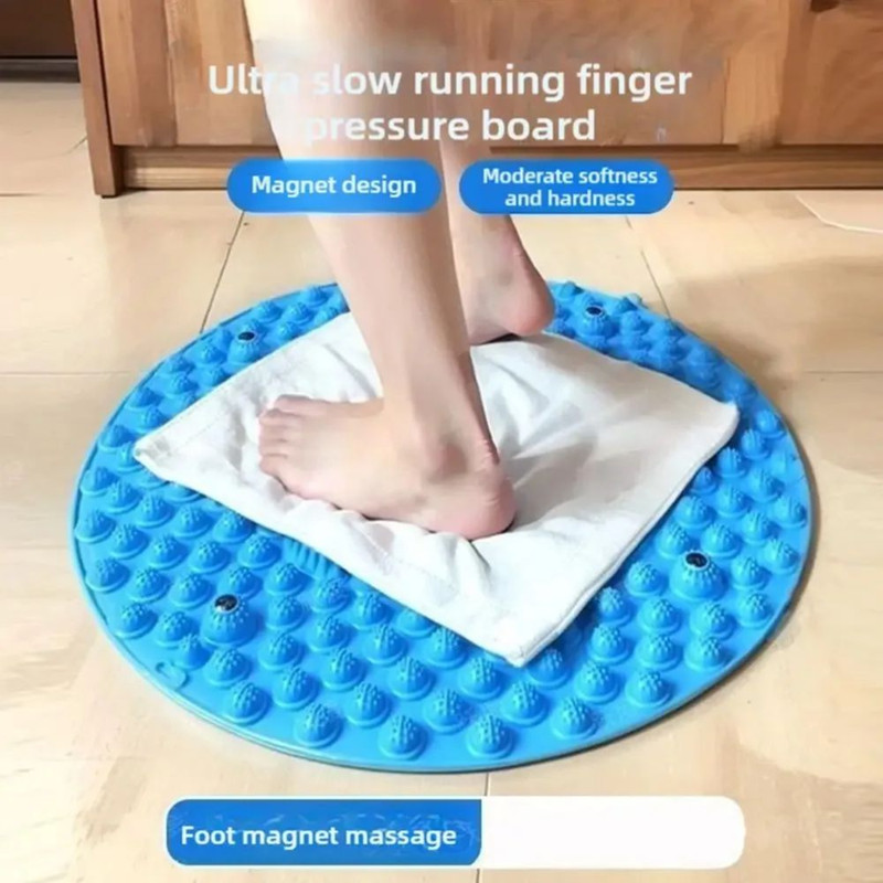 Finger Pressure Plates, Slow Running Foot Mat, Foot Massage Pad for Relaxation, Silicone Toe Cushion
