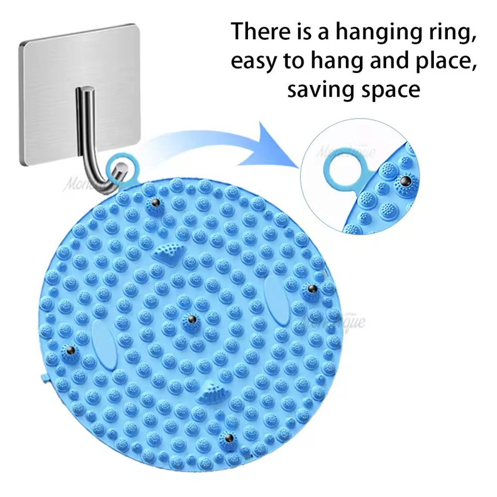 Finger Pressure Plates, Slow Running Foot Mat, Foot Massage Pad for Relaxation, Silicone Toe Cushion