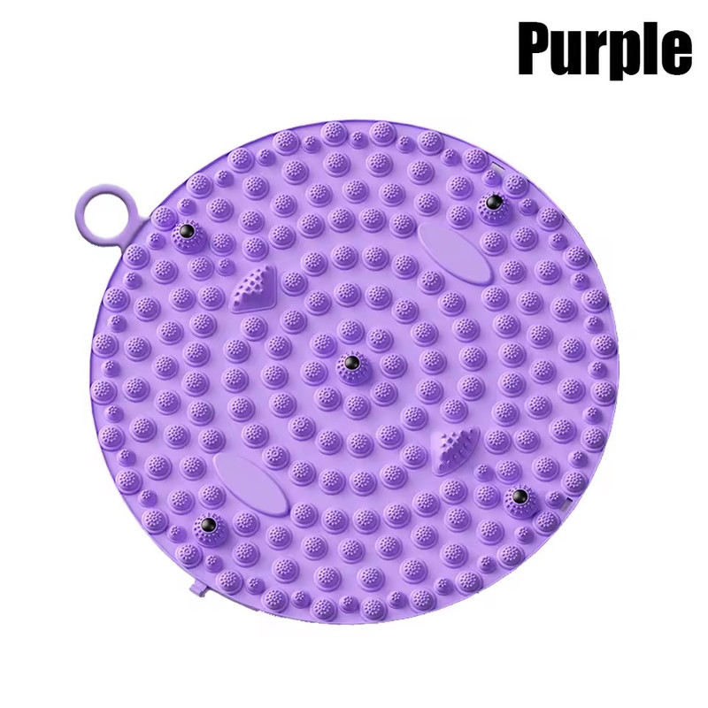 Finger Pressure Plates, Slow Running Foot Mat, Foot Massage Pad for Relaxation, Silicone Toe Cushion