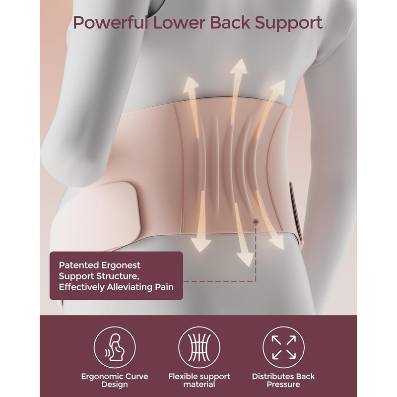 Pregnancy Belly Band Ultimate Maternity Support Invisible Pregnancy Belt Sciatica Relief Ergonomic 3