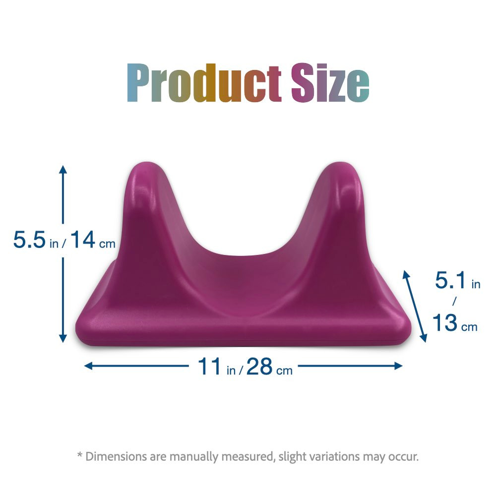 Ergonomic Deep Tissue Waist Muscle Relaxer Massager, Hip, Back and Psoas Training for Body Stretching