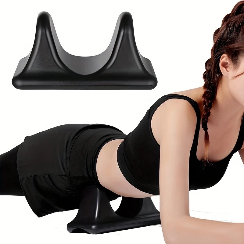 Ergonomic Deep Tissue Waist Muscle Relaxer Massager, Hip, Back and Psoas Training for Body Stretching