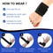 Wrist Stabilizer Bandages, Adjustable Support Wrap for Hand Relief