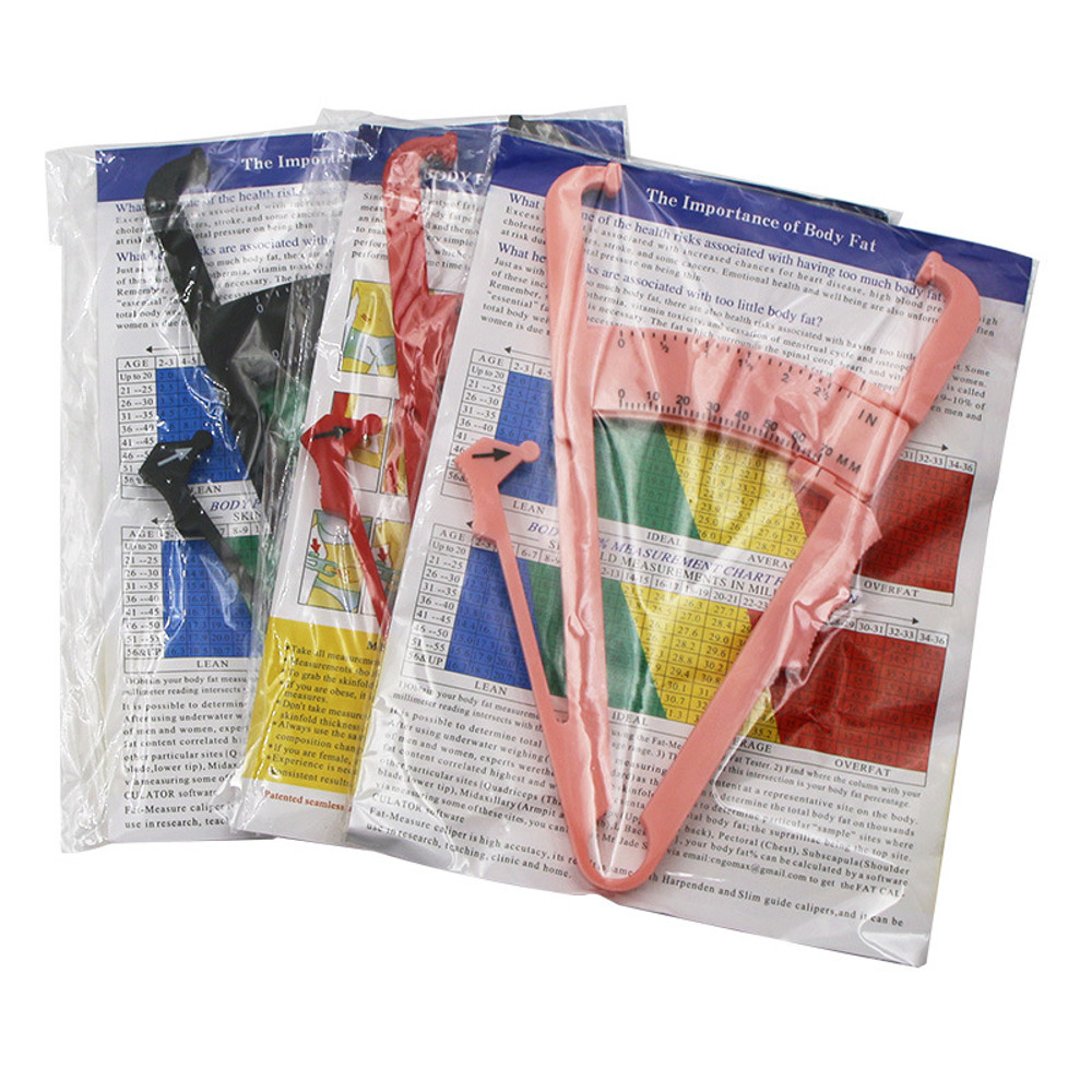 Fitness Caliper Clip Crossfit Body Fat Loss Tester Calculator Slim Skin Fold Body Fat Chart Gym Equ 1