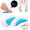 Flat Foot Corrector Insole, Silicone Gel Arch Support, Professional Orthotic Shoe Cushion for Foot Alignment