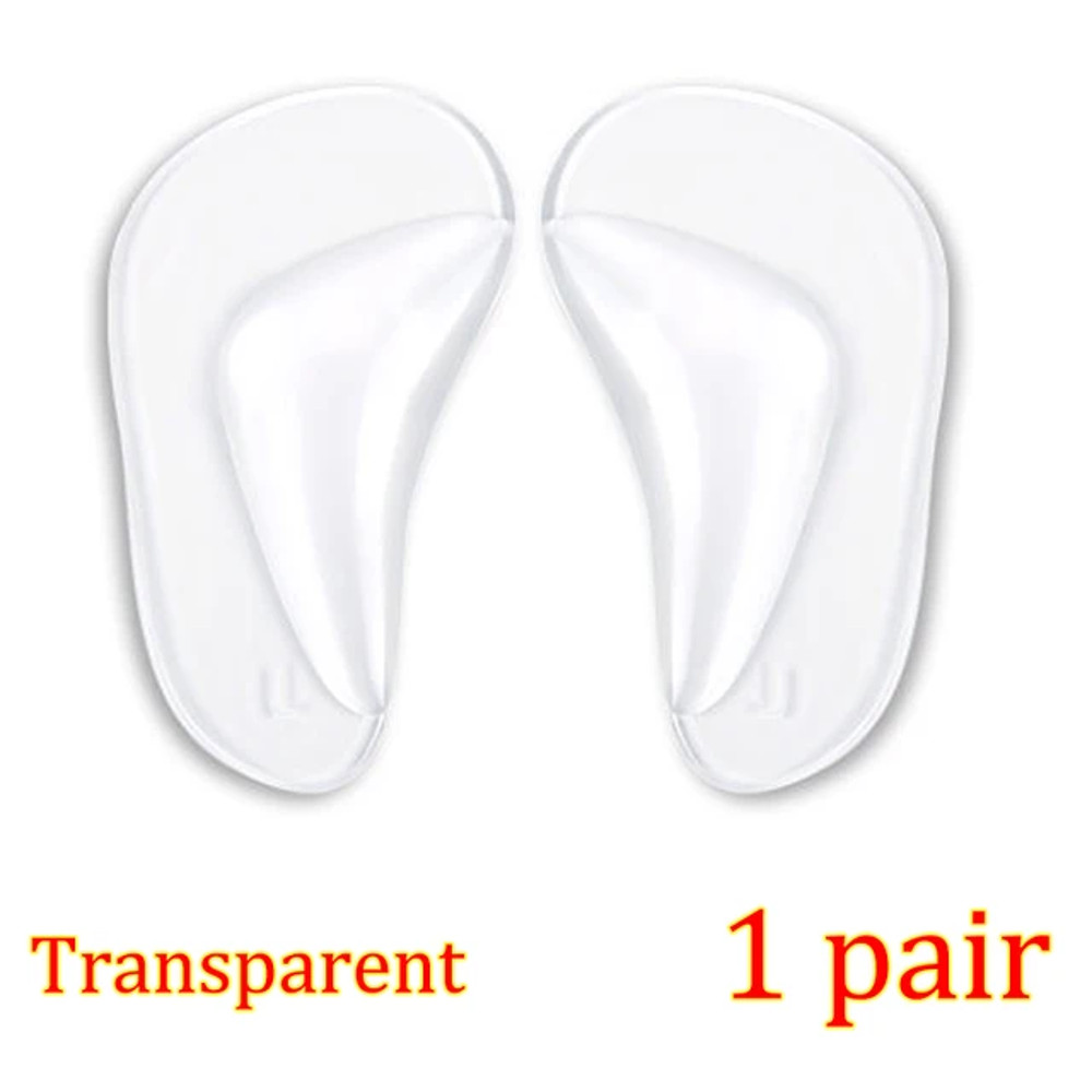 Flat Foot Corrector Insole, Silicone Gel Arch Support, Professional Orthotic Shoe Cushion for Foot Alignment