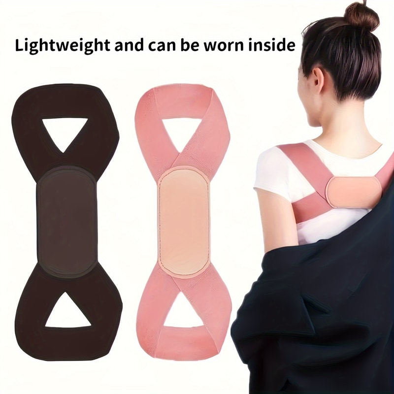 Fashionable and comfortable back support accessory, ladies breathable invisible posture corrector