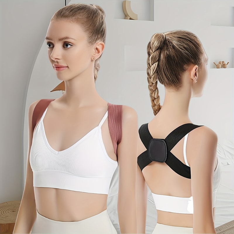 Fashionable and comfortable back support accessory, ladies breathable invisible posture corrector