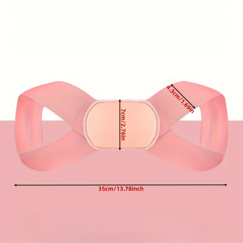 Fashionable and comfortable back support accessory, ladies breathable invisible posture corrector