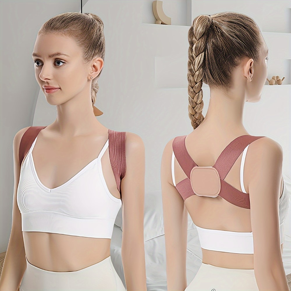 Fashionable and comfortable back support accessory, ladies breathable invisible posture corrector