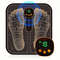 Back Massager & Legs Massager Pad, EMS Foot Massager for Muscle Relaxation, LCD Display Screen with Remote Control