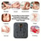 Back Massager & Legs Massager Pad, EMS Foot Massager for Muscle Relaxation, LCD Display Screen with Remote Control