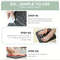 Back Massager & Legs Massager Pad, EMS Foot Massager for Muscle Relaxation, LCD Display Screen with Remote Control