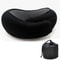 Portable Snail Style Travel Neck Pillow Adjustable Soft Ushaped Memory Foam Support 6