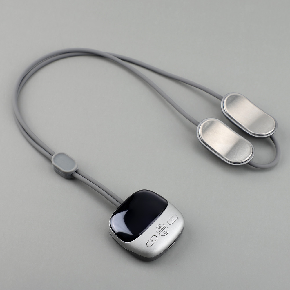 Portable Hot Compress Neck Massager, Micro-current Cervical Spine Massager, Smart Neck Massage Relaxation Tool
