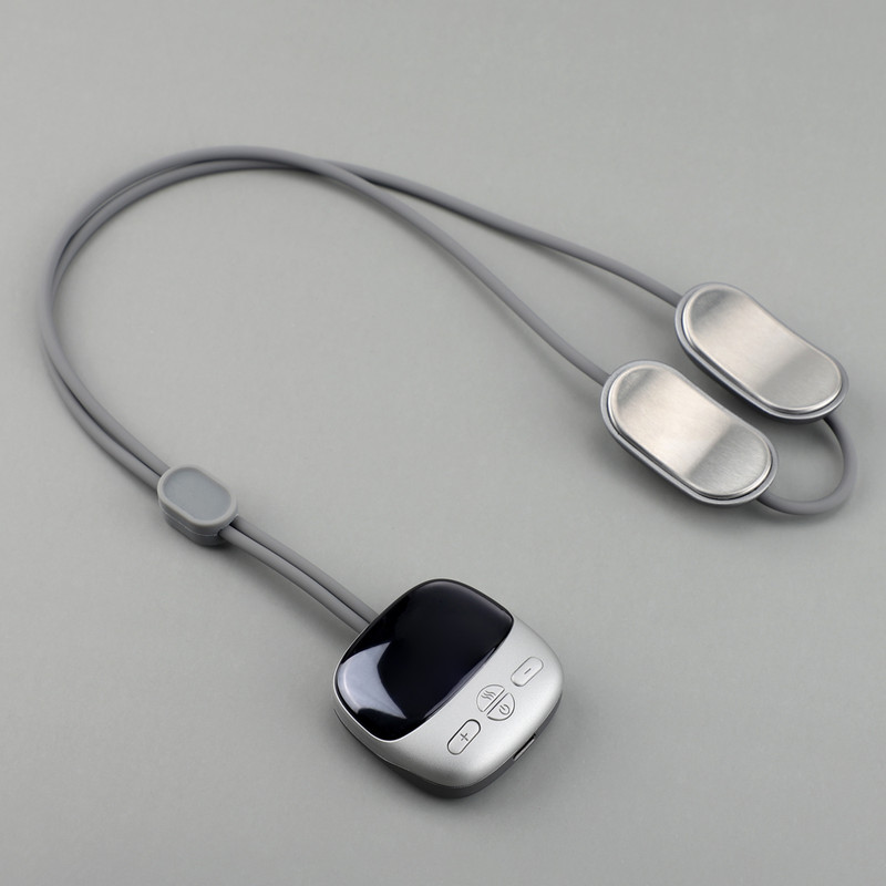 Portable Hot Compress Neck Massager, Micro-current Cervical Spine Massager, Smart Neck Massage Relaxation Tool
