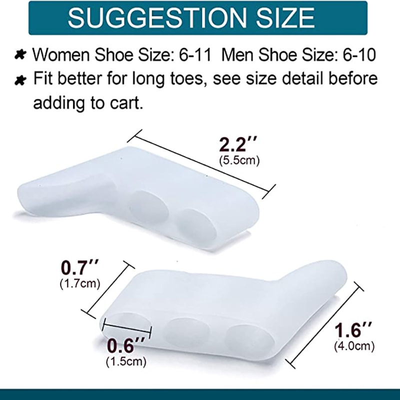 Bunion Blister Pain Relief Toe Straightener Protector Tool 2