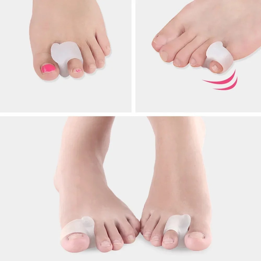 Toe Separator Correction Pad Silicone Foot Care Tool Bunion Guard For Orthopedic Use 3