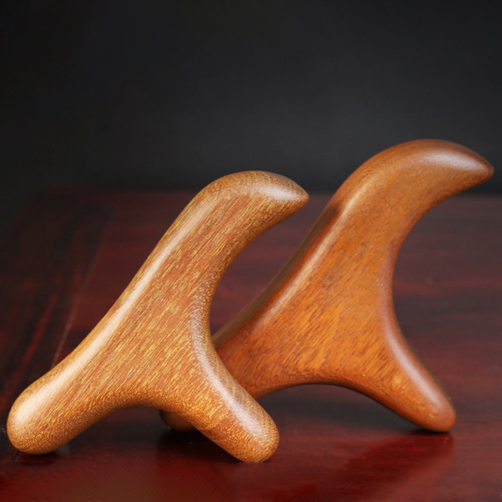 Sandalwood Trigger Point Massage Professional Gua Sha Tools For Neck Foot Back Leg Hand Face Home G 1