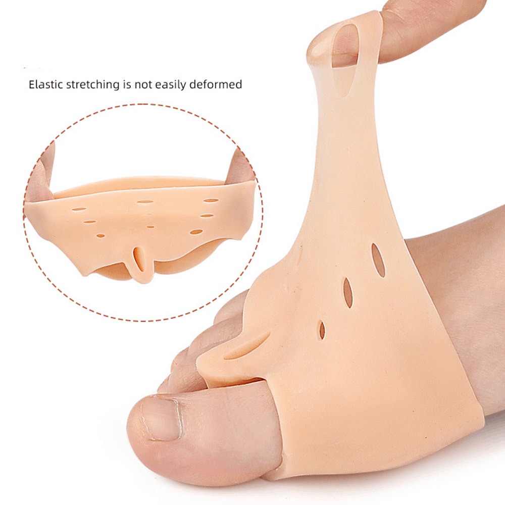 Valgus Corrector Silicone Toe Separators for Bunion Pain Relief