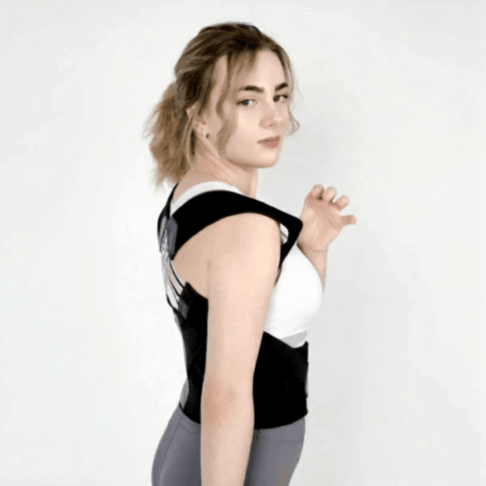 Adjustable Shoulder Posture Brace Posture Corrector For Women And Men Back Straightener Posture 4