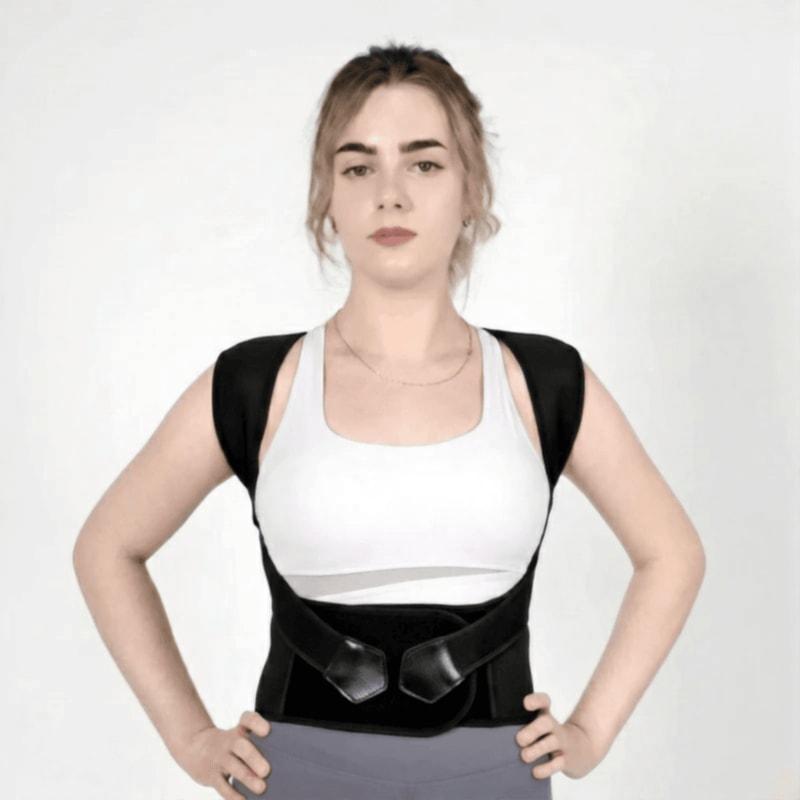 Adjustable Shoulder Posture Brace Posture Corrector For Women And Men Back Straightener Posture 3
