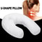 Contour Pillow For Side Sleepers U Shape Neck Back Pillow With Ear Hole For Comfort 2