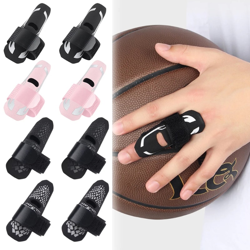 Sports Finger Splint Support, Adjustable Mallet Finger Wraps for Tennis, Baseball, Volleyball, Trigger Finger