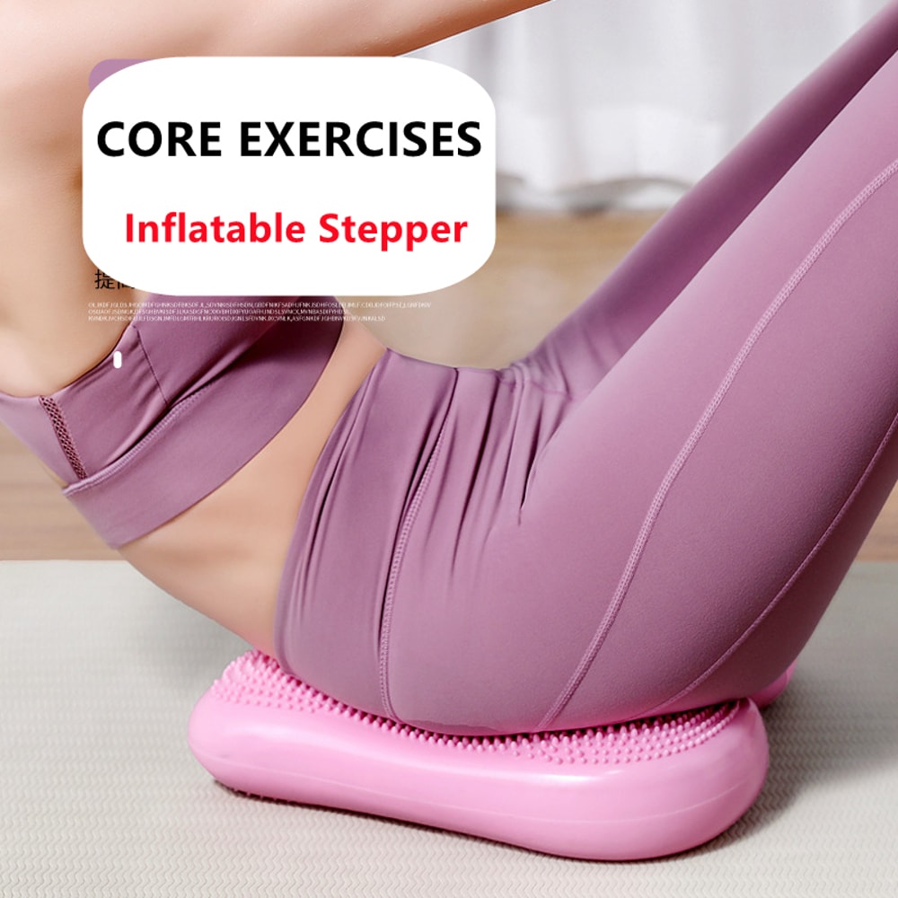 Balance Trainer Pedal Inflatable Stepper Core Exercise Equipment Office Fitness Home Gym Muscle Rel