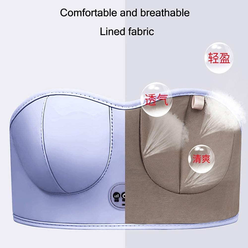 Wireless Electric Breast Massage Bra Hot Compress Function For Breast Lift Enhance Your Bust Natura 3
