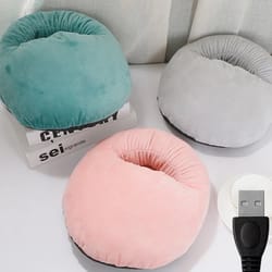 constant temperature electric foot warmer, washable soft velvet heater for feet, winter foot warmer