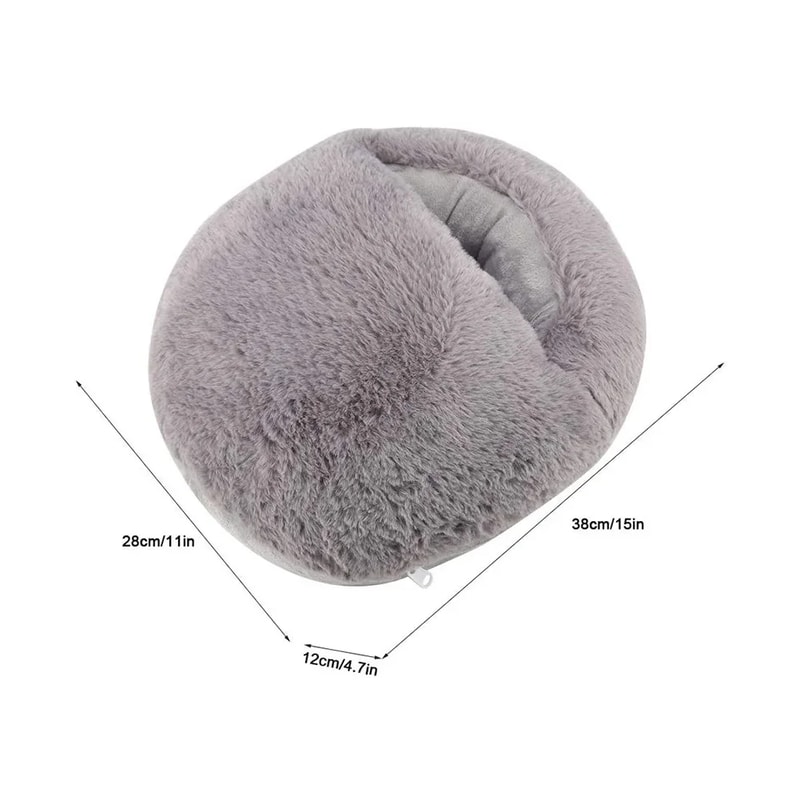 Constant Temperature Electric Foot Warmer Washable Soft Velvet Heater For Feet Winter Foot Warmer 5