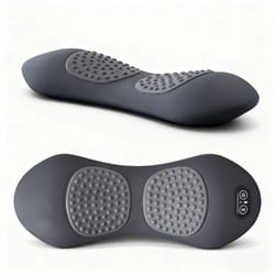 3 in 1 back pain massager with heat, vibration & spinal traction relief