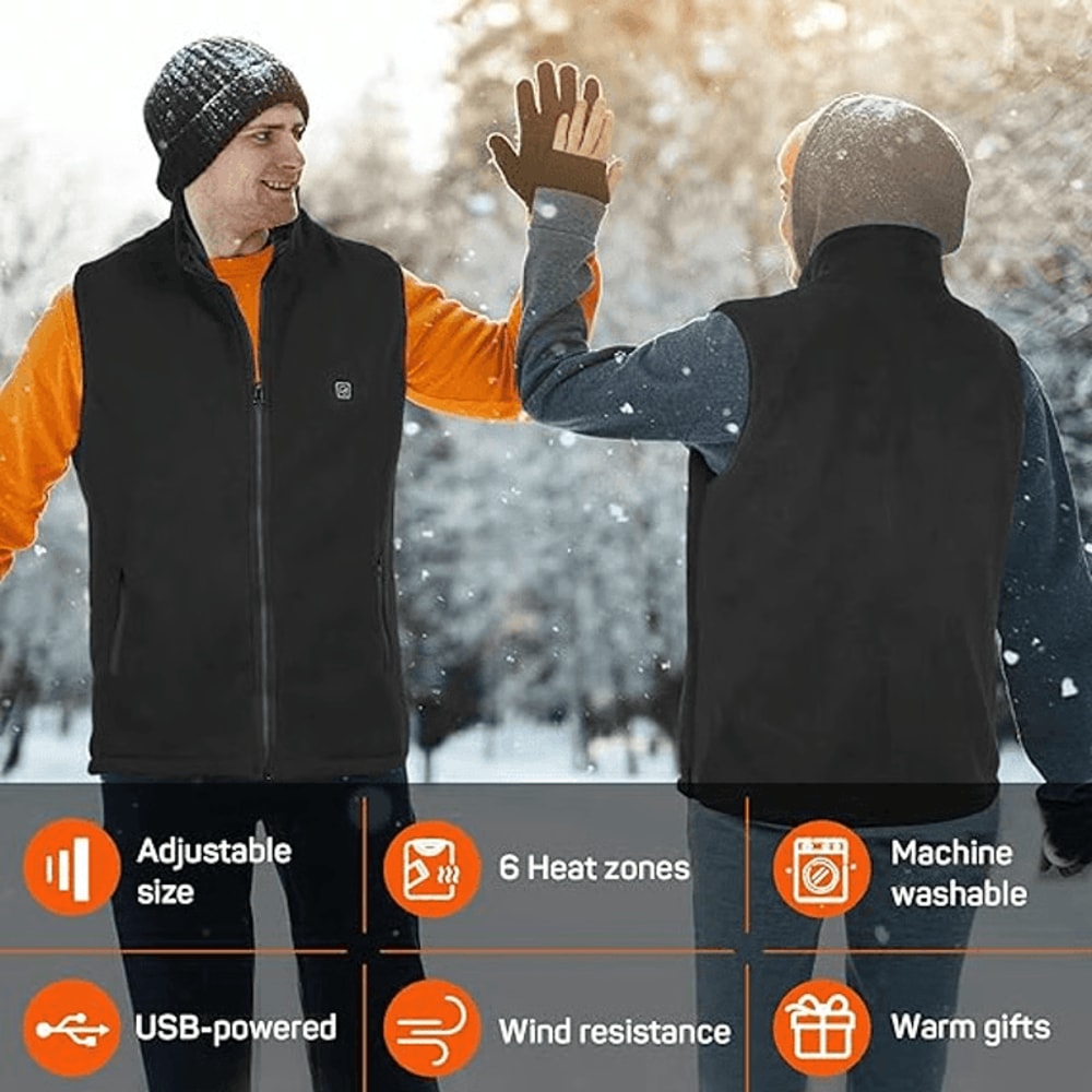 core warming thermal vest for workers