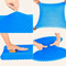 Double thick gel cushion for back pain relief