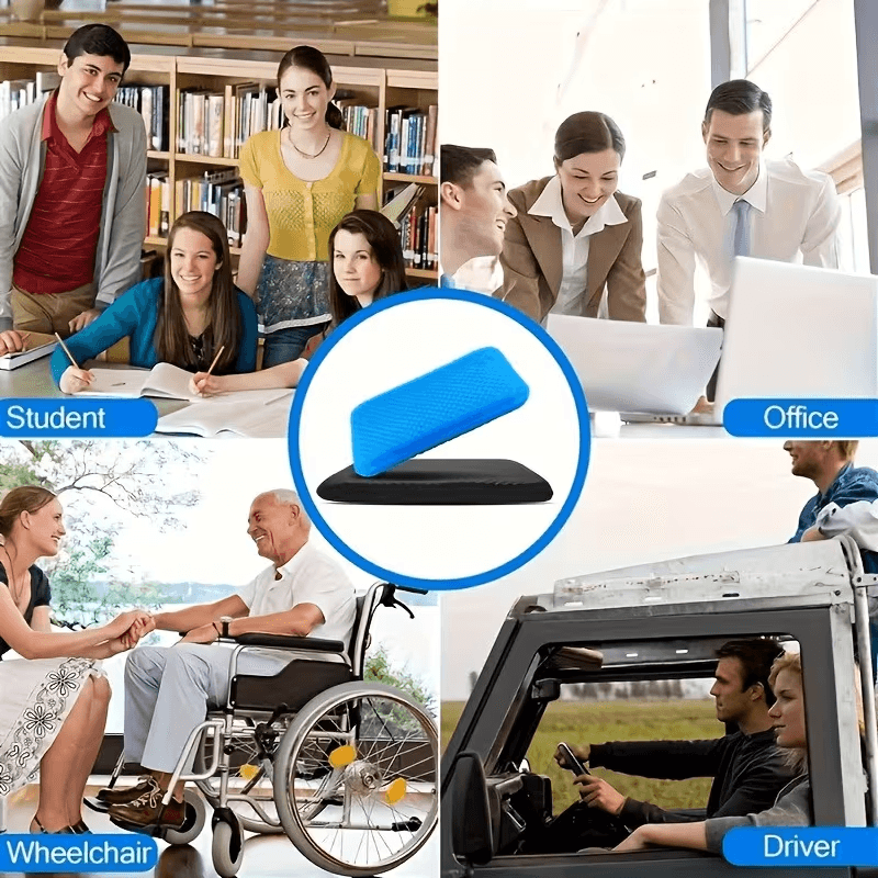 Honeycomb gel seat pad used in car seat