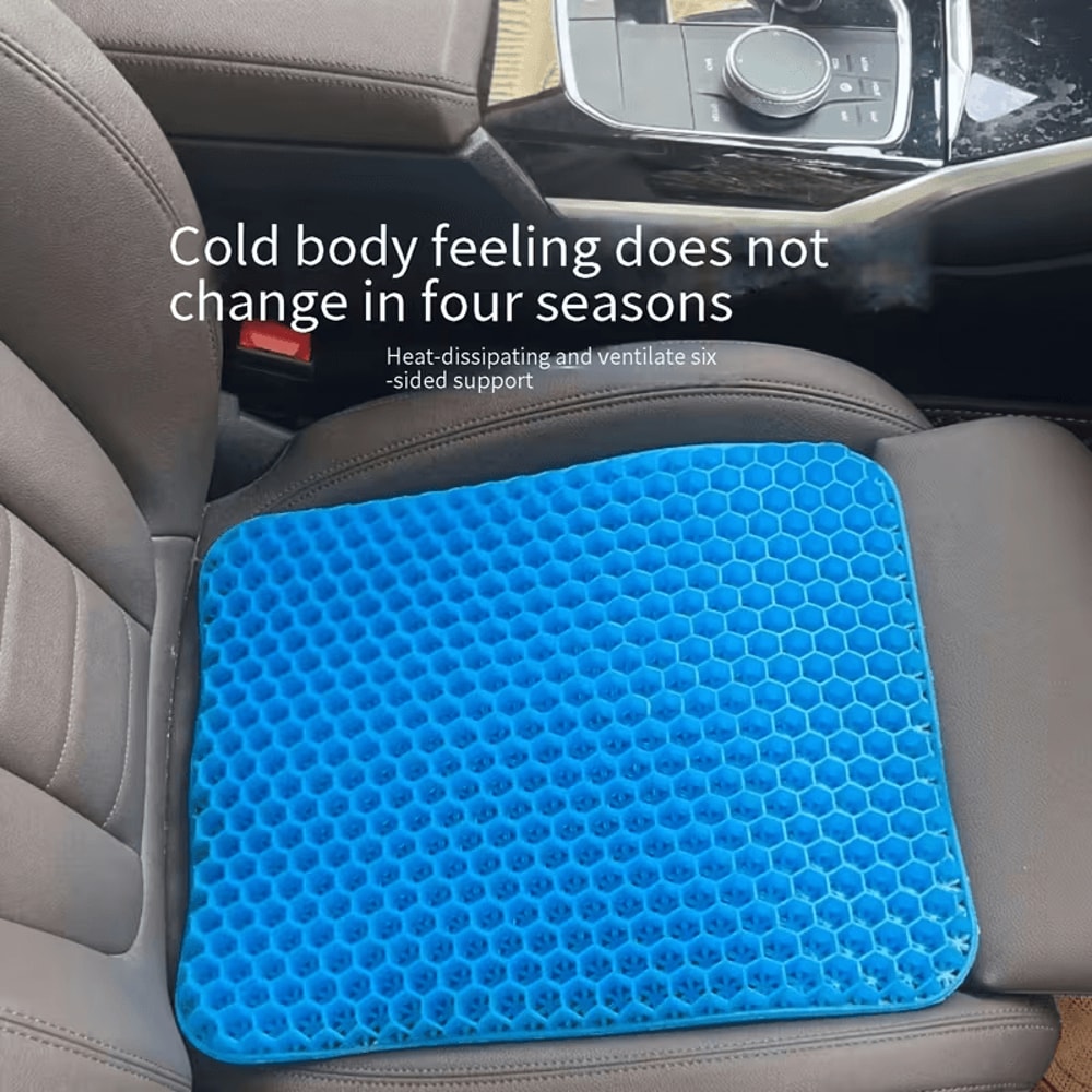 Double Thick Gel Seat Cushion For Pressure Relief And Cooling Comfort 3