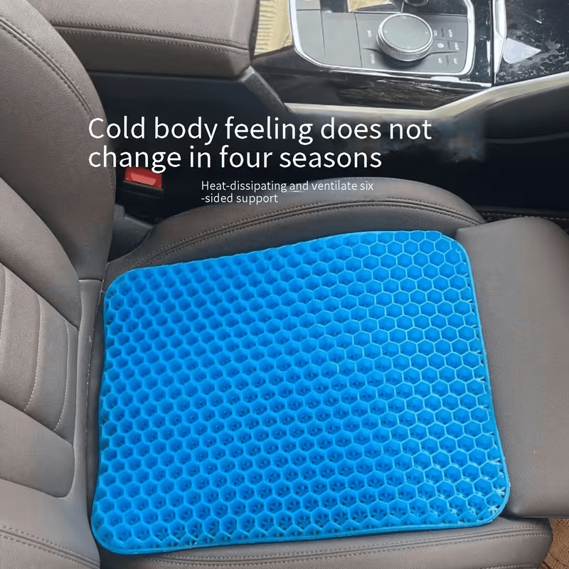 Double Thick Gel Seat Cushion For Pressure Relief And Cooling Comfort 3